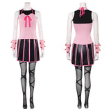 Cosplay Costume Lucy Steel JoJo‘s Bizarre Adventure 7(2026) Anime Cosplay Tenue Rose et Noire Femme