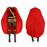 Cosplay Costume Luffy One Piece Elbaph Arc(2026) Anime Cosplay Tenue Rouge Homme