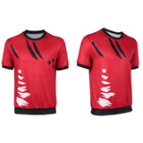 Cosplay Costume Luffy One Piece Live Action 2(2026) TV Cosplay T-shirt Rouge et Noire Homme