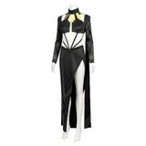 Cosplay Costume Lune Clair Obscur: Expedition 33 Jeu Cosplay Robe Noire Femme 
