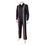 Cosplay Costume Mads Mikkelsen Dust Bunny Film Copsplay Tenue Noire Homme
