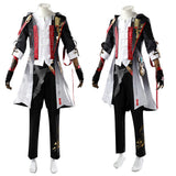 Cosplay Costume Male Trailblazer Honkai: Star Rail Jeu Cosplay Tenue Blanche et Noire Homme