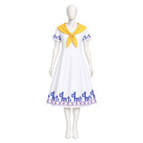 Cosplay Costume Malon The Legend of Zelda: Ocarina of Time Jeu Cosplay Robe Blanche Femme