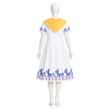 Cosplay Costume Malon The Legend of Zelda: Ocarina of Time Jeu Cosplay Robe Blanche Femme