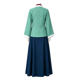 Cosplay Costume Maomao The Apothecary Diaries 3(2026) Anime Cosplay Tenue Verte et Bleue Femme
