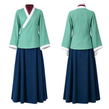 Cosplay Costume Maomao The Apothecary Diaries 3(2026) Anime Cosplay Tenue Verte et Bleue Femme