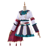 Cosplay Costume Marche Lorraine Pretty Derby Anime Cosplay Robe Rouge et Blanche Femme