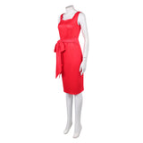 Cosplay Costume Margaret Fairchild La Révélation(2026) Film Cosplay Robe Rouge Femme