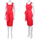 Cosplay Costume Margaret Fairchild La Révélation(2026) Film Cosplay Robe Rouge Femme