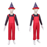 Cosplay Costume Mario The Super Mario Galaxy Movie(2026) Film Cosplay Tenue Rouge Enfant