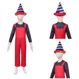 Cosplay Costume Mario The Super Mario Galaxy Movie(2026) Film Cosplay Tenue Rouge Enfant