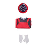 Cosplay Costume Mario The Super Mario Galaxy Movie(2026) Film Cosplay Tenue Rouge Enfant