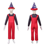 Cosplay Costume Mario The Super Mario Galaxy Movie(2026) Film Cosplay Tenue Rouge Enfant