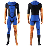 Cosplay Costume Mark Grayson Invincible 4(2026) TV Cosplay Combinaison Bleue Homme