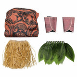 Cosplay Costume Maui Vaiana La Légende du Bout du Monde(2026) Film Cosplay Combinaison Imprimée Tatouage+Tablier Homme