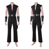 Cosplay Costume Maul Maul: Seigneur de l'Ombre(2026) TV Cosplay Tenue Noire de Gilet Homme