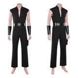 Cosplay Costume Maul Maul: Seigneur de l'Ombre(2026) TV Cosplay Tenue Noire de Gilet Homme