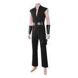 Cosplay Costume Maul Maul: Seigneur de l'Ombre(2026) TV Cosplay Tenue Noire de Gilet Homme