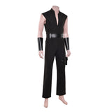 Cosplay Costume Maul Maul: Seigneur de l'Ombre(2026) TV Cosplay Tenue Noire de Gilet Homme
