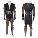 Cosplay Costume Maul Maul: Seigneur de l'Ombre(2026) TV Cosplay Tenue Noire et Verte Homme