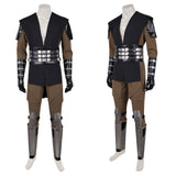 Cosplay Costume Maul Maul: Seigneur de l'Ombre(2026) TV Cosplay Tenue Noire et Verte Homme