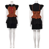 Cosplay Costume Mayu Amakura Fatal Frame 2 Remake(2026) Jeu Cosplay Robe Noire et Brune Tenue Femme