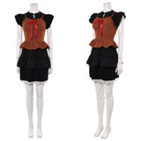 Cosplay Costume Mayu Amakura Fatal Frame 2 Remake(2026) Jeu Cosplay Robe Noire et Brune Tenue Femme