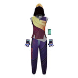 Cosplay Costume Miks Valorant Jeu Cosplay Tenue Jaune Homme