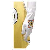 Cosplay Costume Miss Valentine One Piece Live Action 2(2026) TV Cosplay Robe Jaune avec Chapeau Orange Femme