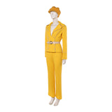 Cosplay Costume Miss Valentine One Piece Live Action 2(2026) TV Cosplay Tenue Jaune Femme