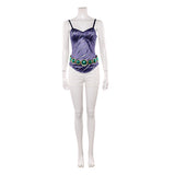 Cosplay Costume Miss Wednesday One Piece Live Action 2(2026) TV Cosplay Tenue Verte et Violette Femme