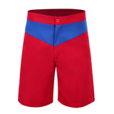 Cosplay Costume Mitch Buchannon Baywatch Alerte à Malibu TV Cosplay Short Rouge Homme