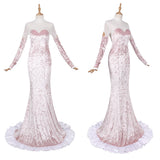 Cosplay Costume Mizi Alien Stage(2026) TV Cosplay Robe Rose Claire Femme
