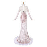 Cosplay Costume Mizi Alien Stage(2026) TV Cosplay Robe Rose Claire Femme
