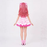 Cosplay Costume Mizi Alien Stage(2026) TV Cosplay Robe Rose Femme