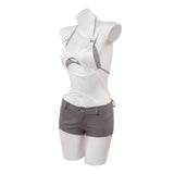 Cosplay Costume Mizi Alien Stage(2026) TV Cosplay Top Blanc+Short Femme