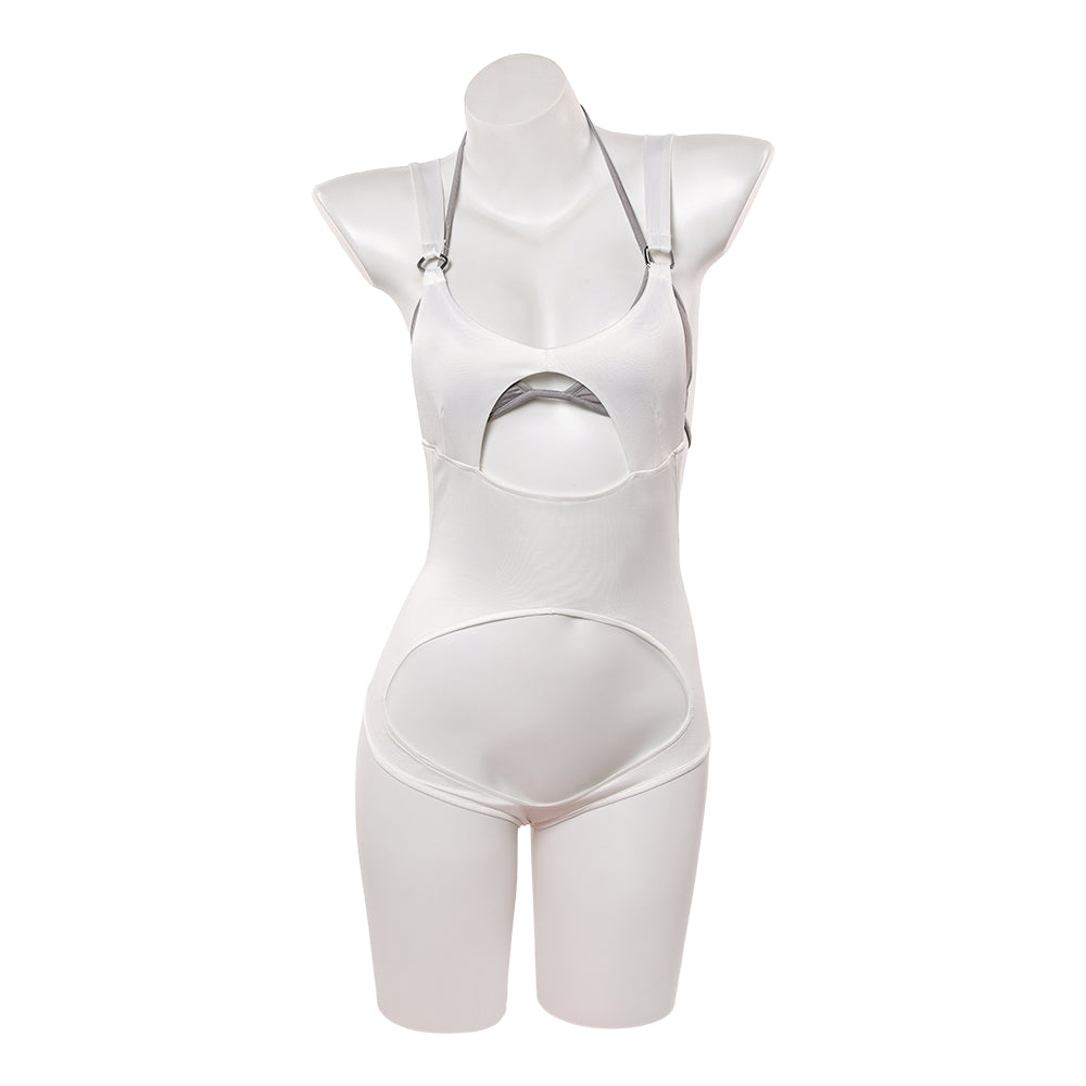 Cosplay Costume Mizi Alien Stage(2026) TV Cosplay Top Blanc+Short Femme