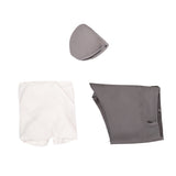 Cosplay Costume Mizi Alien Stage(2026) TV Cosplay Top Blanc+Short Femme