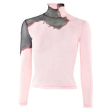 Cosplay Costume Mizi Zombie Stage AU Alien Stage(2026) TV Cosplay Haut à Motif Tatouage Rose