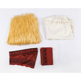 Cosplay Costume Moana Vaiana en Live Action(2026) Film Cosplay Tenue Beige et Jaune Femme