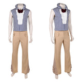 Cosplay Costume Mr. 3 One Piece Live Action 2(2026) TV Cosplay Tenue Noire et Marron Homme