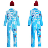 Cosplay Costume Mr. Smee Descendants: Wicked Wonderland(2026) Film Cosplay Combinaison Bleue Homme