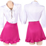 Cosplay Costume Nami One Piece Heroines(2026) Anime Cosplay Tenue Blanche et Rose Femme