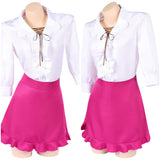 Cosplay Costume Nami One Piece Heroines(2026) Anime Cosplay Tenue Blanche et Rose Femme