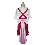 Cosplay Costume Nami One Piece Whole Cake Island Arc Anime Cosplay Tenue Blanche et Rose Femme