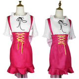Cosplay Costume Nami One Piece Whole Cake Island Arc Anime Cosplay Tenue Blanche et Rose Femme