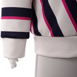 Cosplay Costume Nancy Wheeler Stranger Things Saison 5 TV Cosplay Tenue Violette Femme