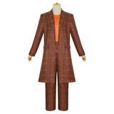Cosplay Costume Ncuti Gatwa Doctor Who TV Cosplay Tenue Marron Homme