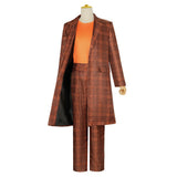 Cosplay Costume Ncuti Gatwa Doctor Who TV Cosplay Tenue Marron Homme