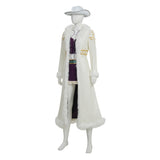 Cosplay Costume Niko Robin One Piece Live Action 2(2026) TV Cosplay Tenue Blanche et Violette Femme